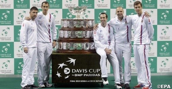 Serbia vs Czech Republic tennis Davis cup final draw