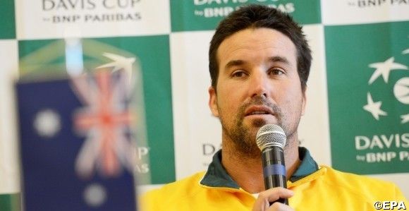 Tennis Davis Cup play off Australia press conference