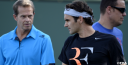 “Papa” Roger Federer Is Loving Having Stefan Edberg As Team Member, Fans @ BNP Enjoy Seeing Stefan Too! thumbnail