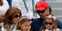 MIRKA AND THE GIRLS WATCH “PAPA” (ROGER FEDERER) WHILE COACH SEVERIN DOUBLES AS A NANNY thumbnail