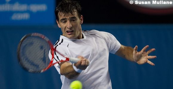 TENNIS: Australian Open - Novak Djokovic vs Ivan Dodig