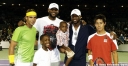 LeBron James & Dwyane Wade Visit Sony Ericsson Open thumbnail
