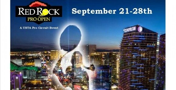 Red Rock pro open poster