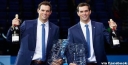 BRYAN BROTHERS ONE WIN AWAY FROM ANOTHER WORLD TOUR FINALS TRIUMPH, MELO AND DODIG LOOM IN FINAL  BY RICKY DIMON thumbnail