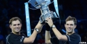 BRYAN BROTHERS STAGE ANOTHER COMEBACK TO WIN TITLE AND SAVE THE DAY AT WORLD TOUR FINALS  BY RICKY DIMON thumbnail