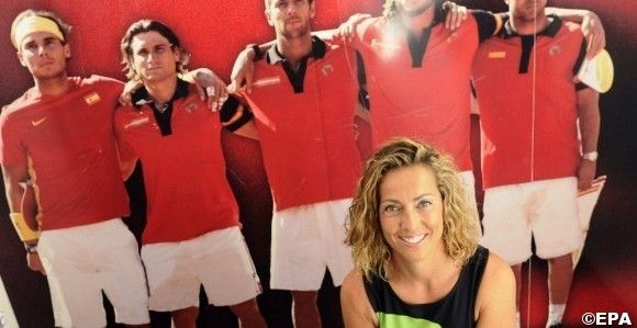 Spain takes exotic turn with female Davis Cup captain