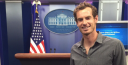 ANDY MURRAY VISITS THE WHITE HOUSE IN THE US CAPITAL thumbnail