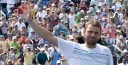 MIXED BAG FOR FANS IN LOUIS ARMSTRONG AS FISH BIDS FAREWELL BEFORE NADAL ADVANCES @ THE U.S. OPEN TENNIS BY RICKY DIMON thumbnail