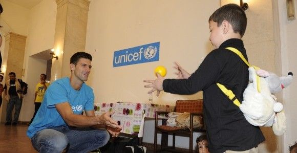 UNICEF - Novak Djokovic