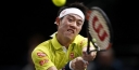 KEI NISHIKORI IS MISSING THE SAME MOMENTUM HEADING INTO SECOND WORLD TENNIS TOUR FINALS APPEARANCE @ THE 02 ARENA IN LONDON BY RICKY DIMON thumbnail