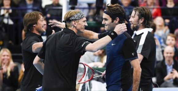 Jarkko Nieminen vs. Roger Federer Final Night Event