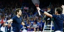 DAVIS CUP RESULTS FROM GHENT, THE MURRAY BROTHERS ARE IN THE PROCESS OF MAKING TENNIS HISTORY, BRAVO JUDY MURRAY AND GRANDMA SHIRLEY thumbnail