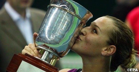 Tennis Kremlin Cup tournament in Moscow