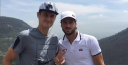BERNIE TOMIC AND FELICIANO LOPEZ PLAY TENNIS REALLY HIGH, OK – THEY TAKE TENNIS TO A NEW HIGH thumbnail