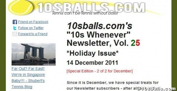 10s Whenever Newsletter, Vol. 25 - Holiday Issue