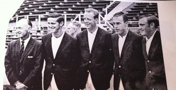 Harry Hopman & his team (1969)