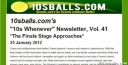 “10s Whenever” Newsletter, Vol. 41 – The Finals Stage Approaches thumbnail