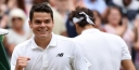 MILOS RAONIC BOOKS A SPOT IN WIMBLEDON TENNIS FINAL AFTER DEFEATING ROGER FEDERER IN FIVE SETS, 10SBALLS SHARES PHOTOS FROM THE MATCH thumbnail