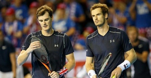Tennis Davis Cup semi final Britain vs Argentina