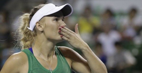 Radwanska vs. Caroline Wozniacki - Pan Pacific Open in Tokyo, Japan