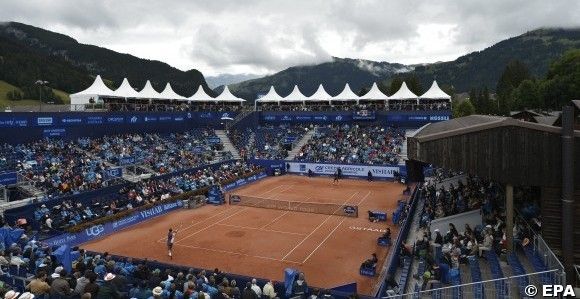 Suisse Open tennis tournament in Gstaad