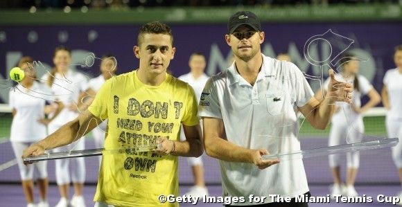 The Miami Cup tennis tournament held at Crandon Park Tennis Center.