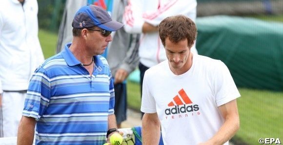 Andy Murray training