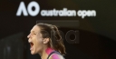 TENNIS•10SBALLS SHARES PHOTOS OF ANDREA PETKOVIC WHO ADVANCES TO NEXT ROUND AFTER DEFEATING KVITOVA AT THE AUSTRALIAN OPEN 2018 thumbnail