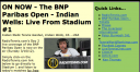 ON NOW – The BNP Paribas Open – Indian Wells: Live From Stadium #1 thumbnail