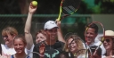 2018 FRENCH OPEN: PHOTO GALLERY OF NADAL AS HE PLAYS TENNIS WITH YOUNG PLAYERS AT ROLAND GARROS thumbnail