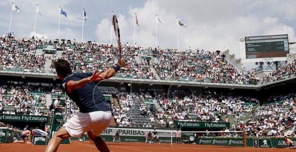 French Open tennis tournament at Roland Garros