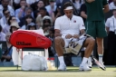 WIMBLEDON • TENNIS • OOP’S To OOP • ROGER FEDERER HAS A ROUGH DAY • NOT IN HIS OFFICE • WRONG OFFICE • WRONG COURT thumbnail