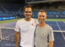 ATP • WTA Tennis Draws From Cincinnati  • 10sBalls Friend Andy Hits With Roger Federer thumbnail