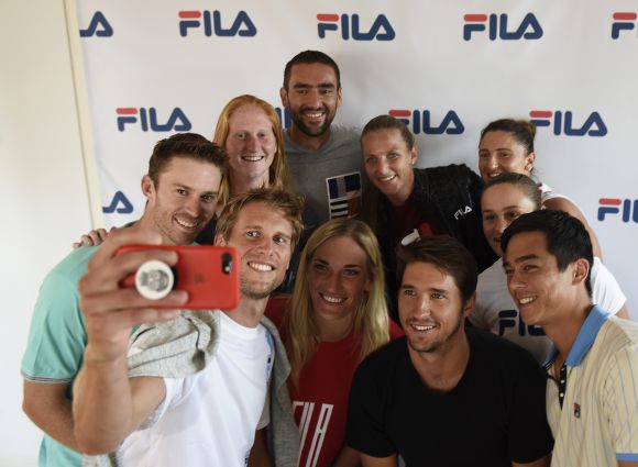 FILA tennis event at Bryant Park Hotel, 8.24.2018.