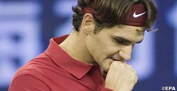 Roger Federer in Shanghai